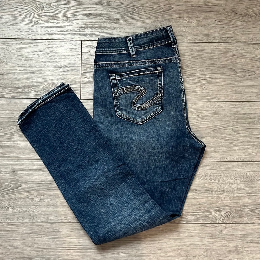 Silver Jeans Co. Elyse Straight SZ14/L32